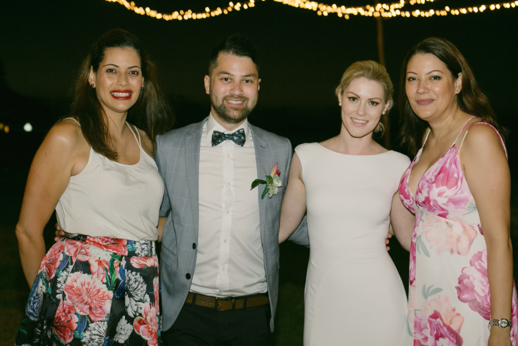 White wedding photoshoot at Hilton Fiji Beach Resort and Spa by Cheer Wedding Photography