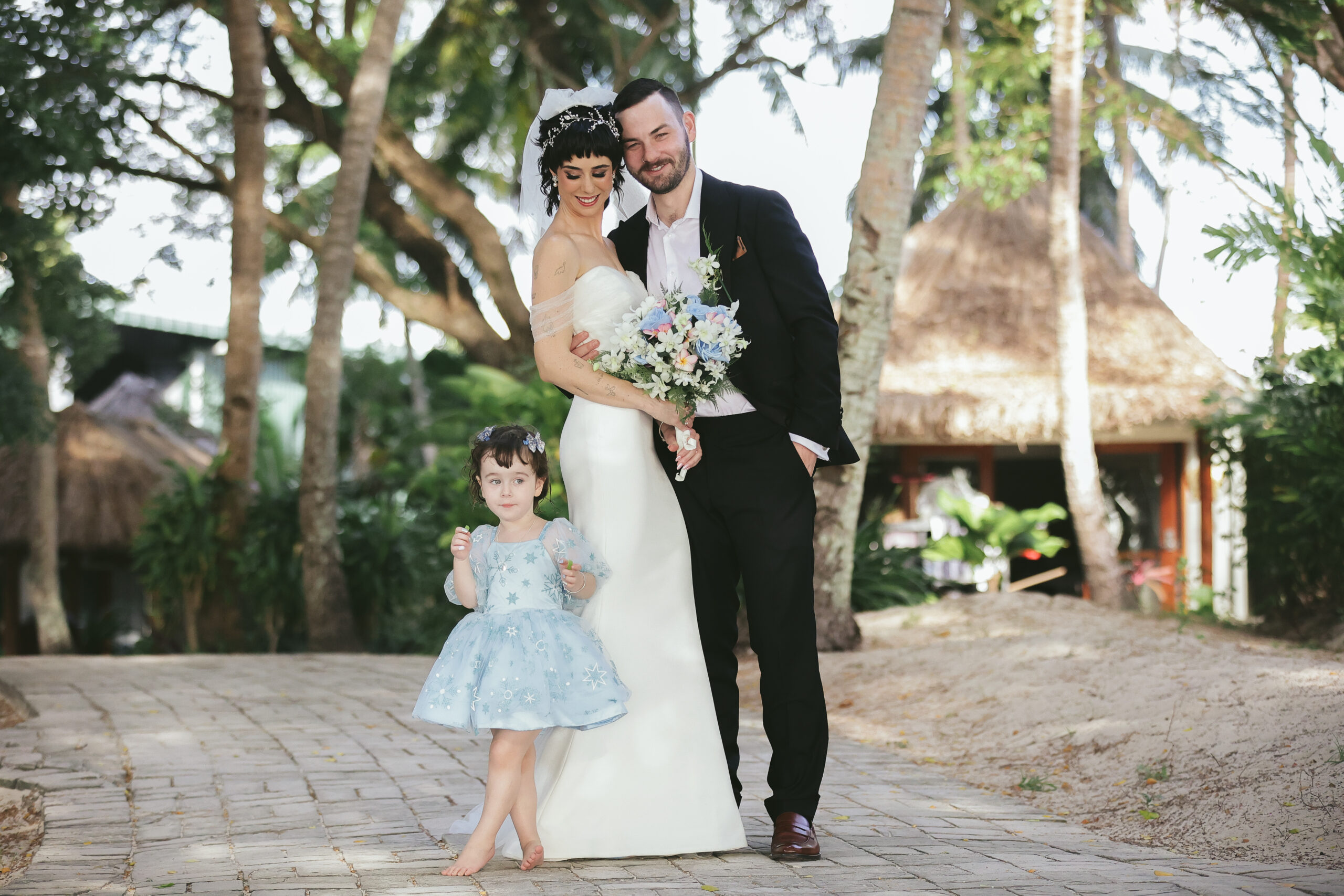 Cheer Wedding Photography at Castaway Island