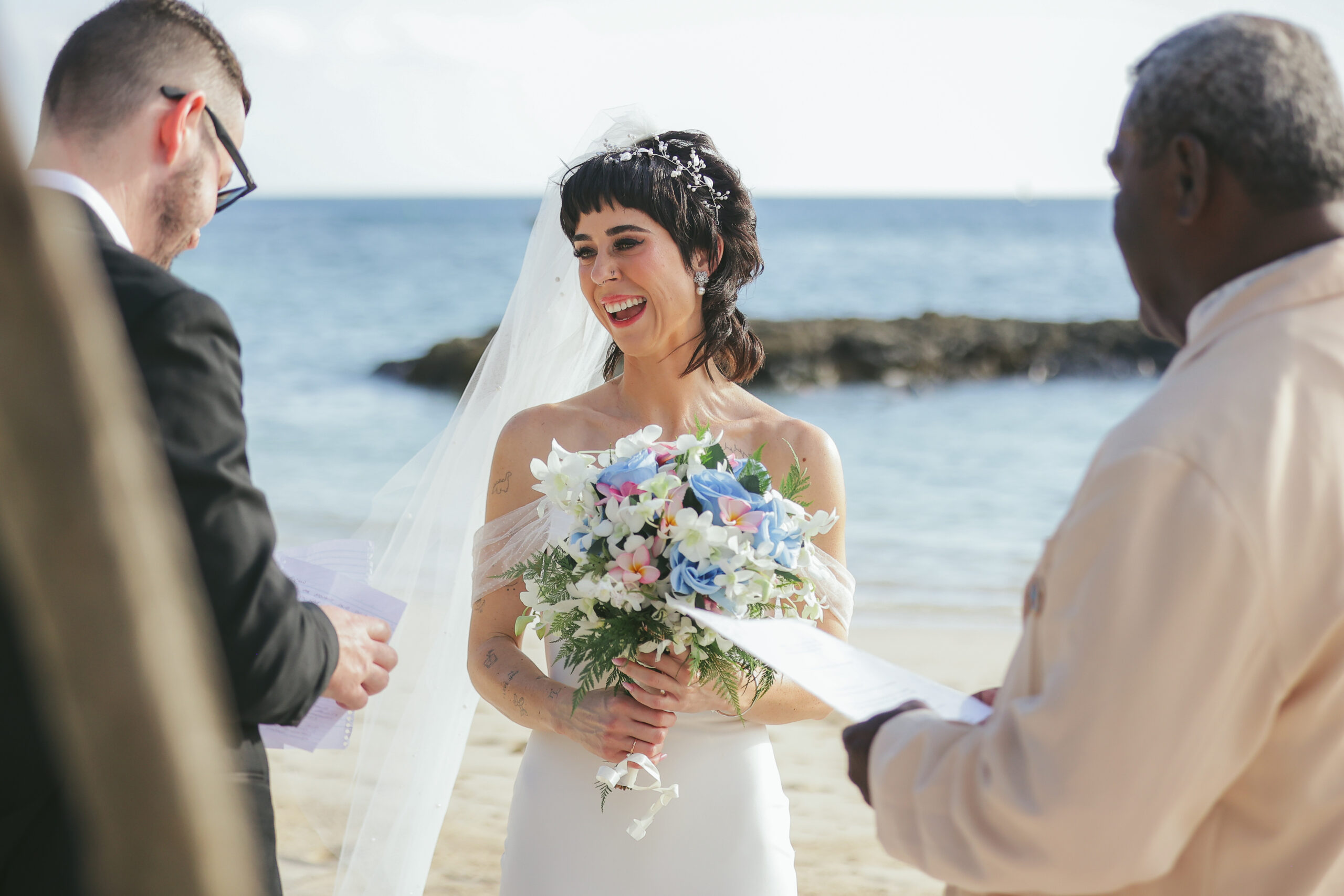 Cheer Wedding Photography at Castaway Island