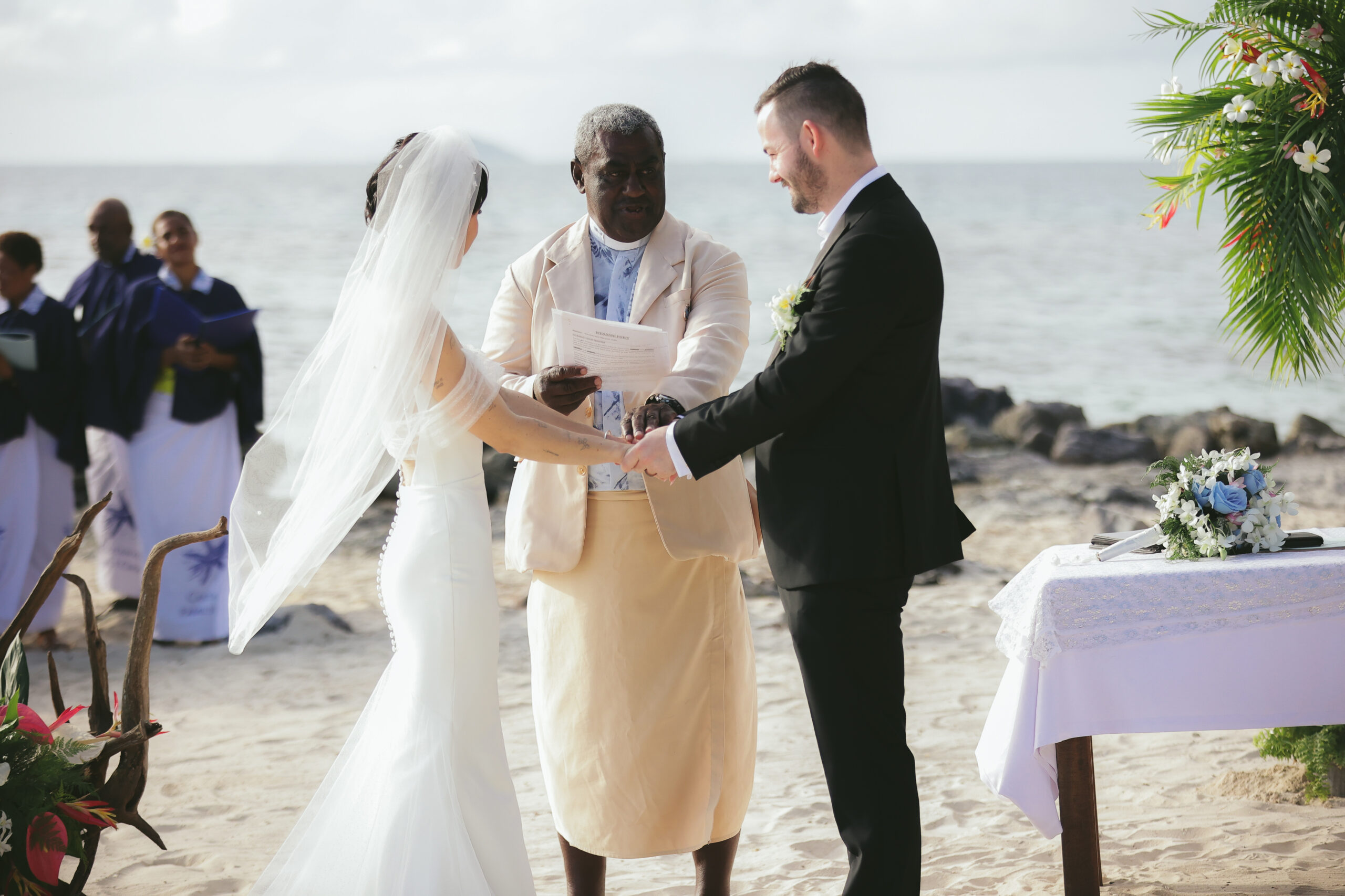 Cheer Wedding Photography at Castaway Island