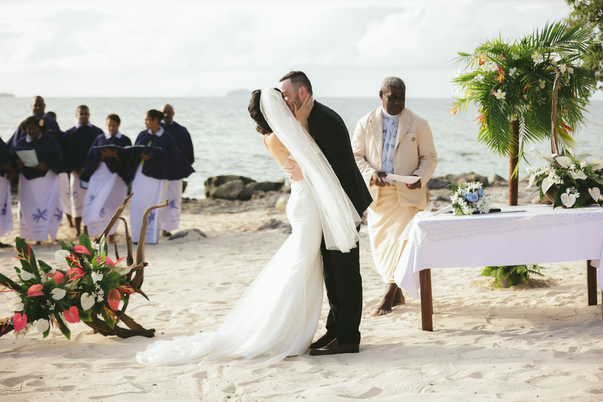 Cheer Wedding Photography at Castaway Island