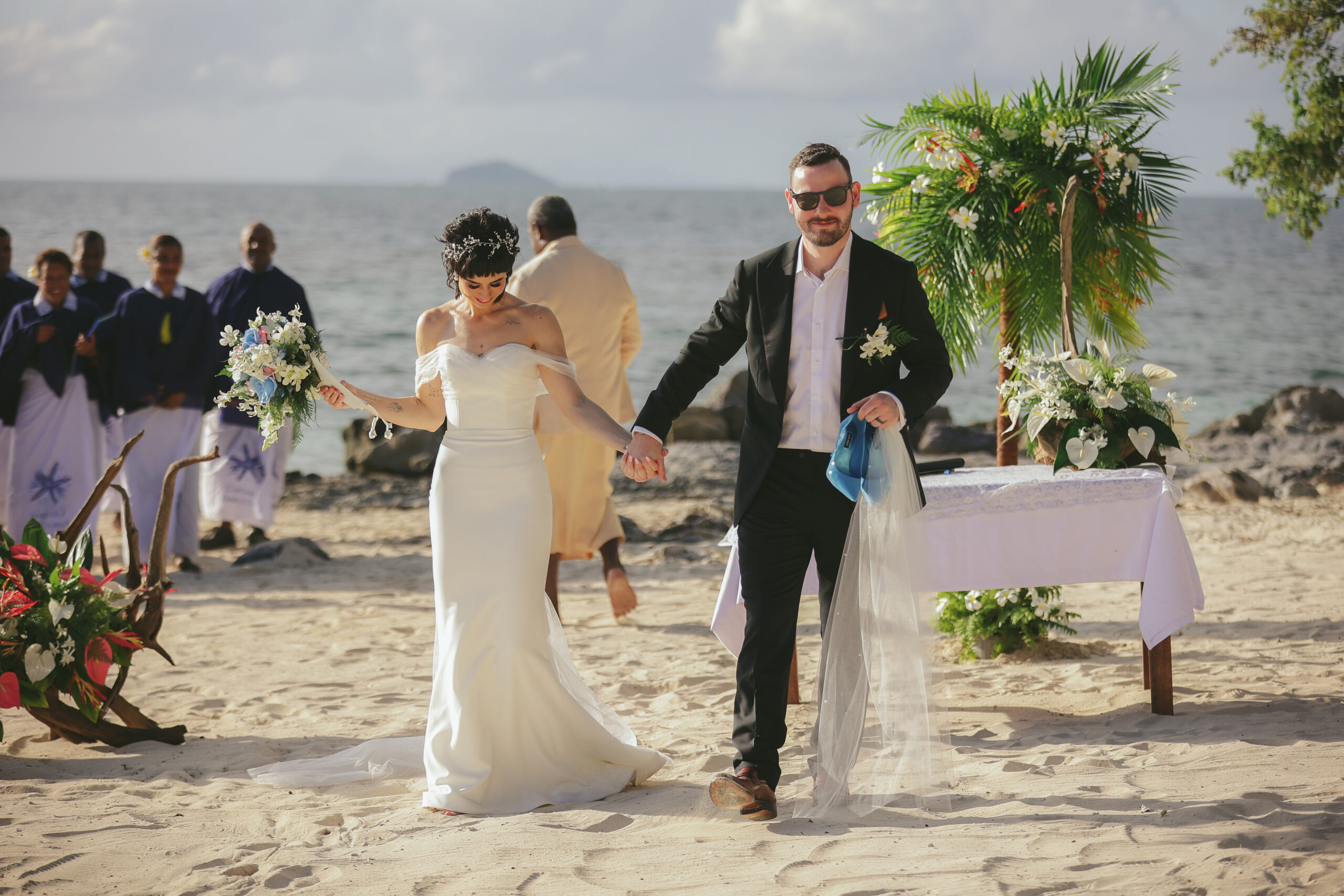 Cheer Wedding Photography at Castaway Island