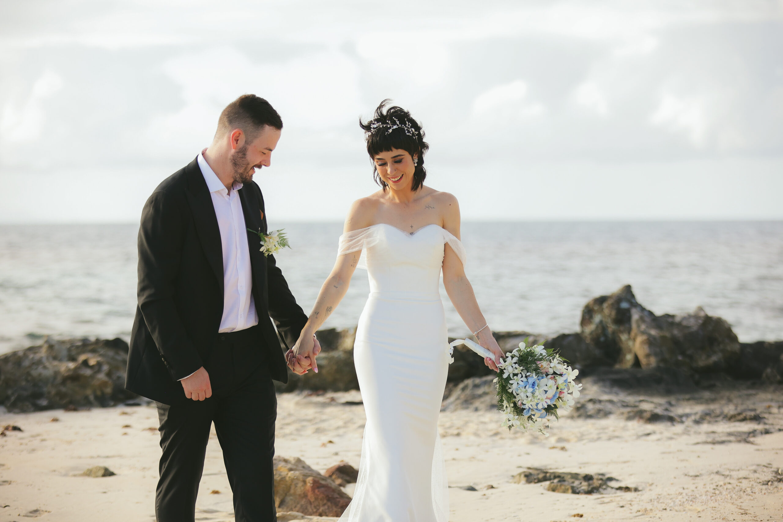 Cheer Wedding Photography at Castaway Island