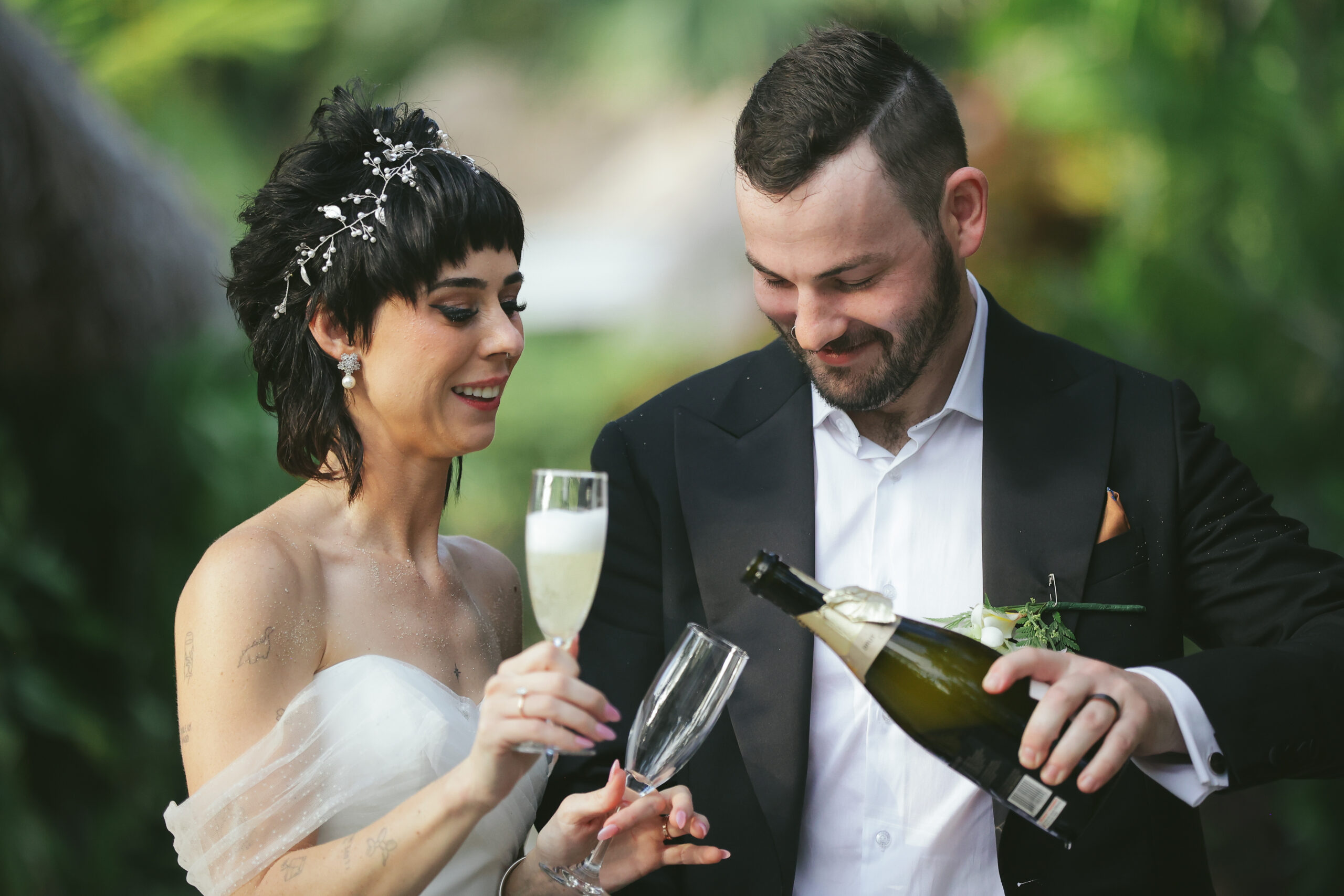 Cheer Wedding Photography at Castaway Island