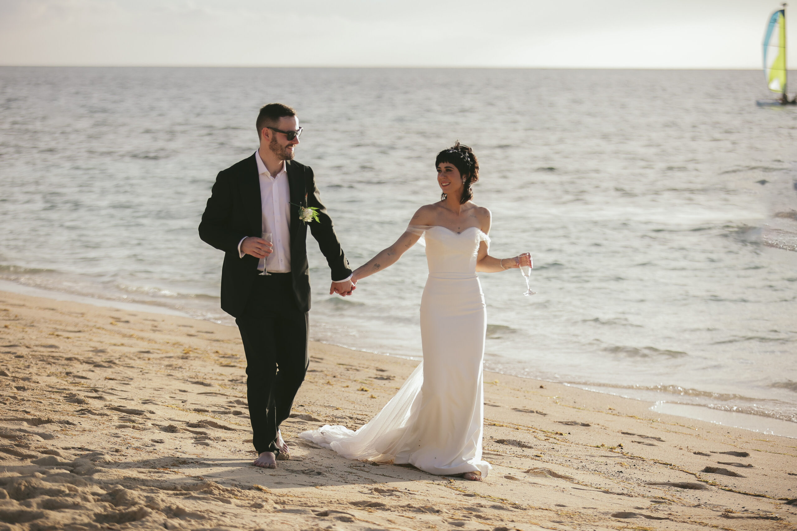 Cheer Wedding Photography at Castaway Island