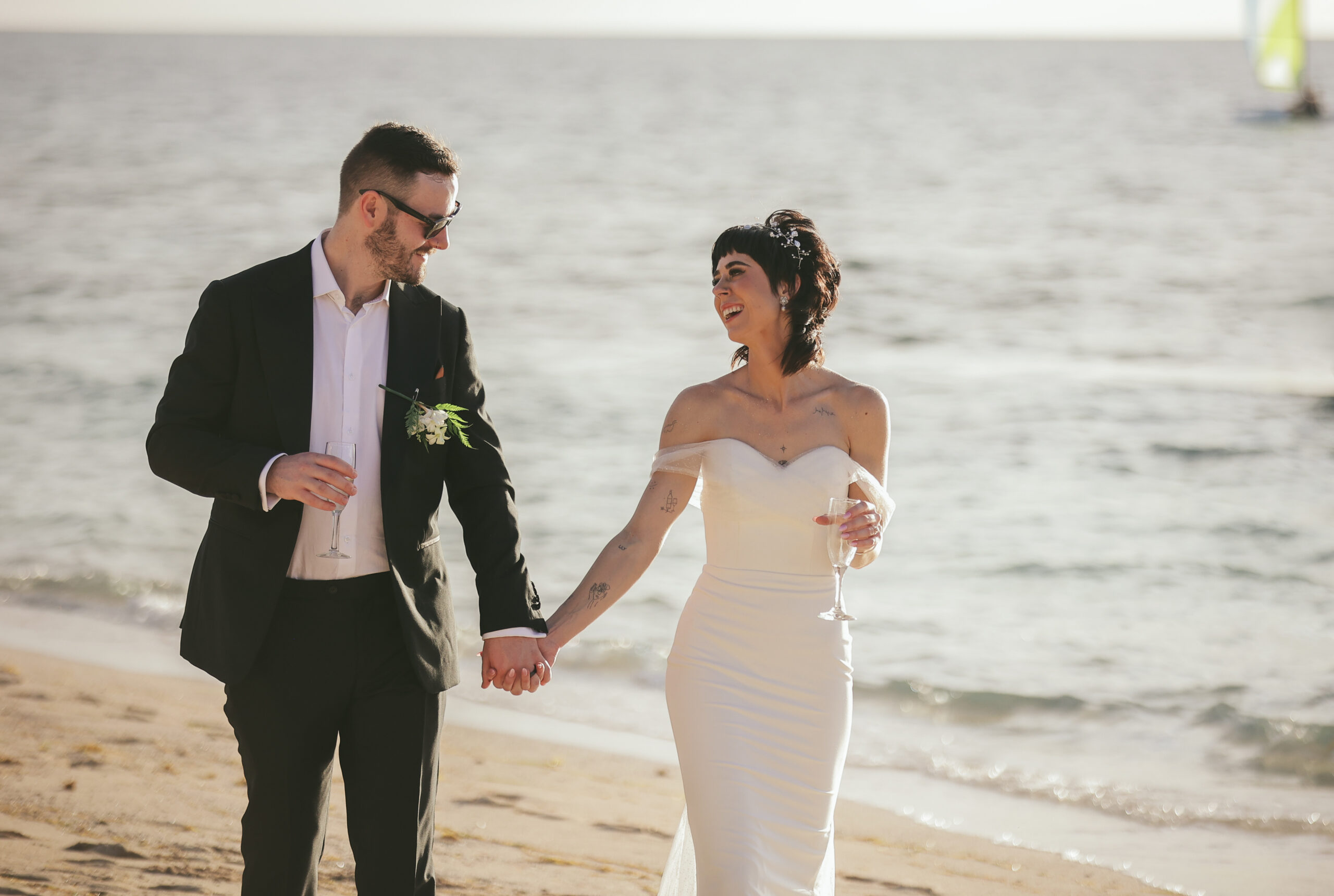 Cheer Wedding Photography at Castaway Island