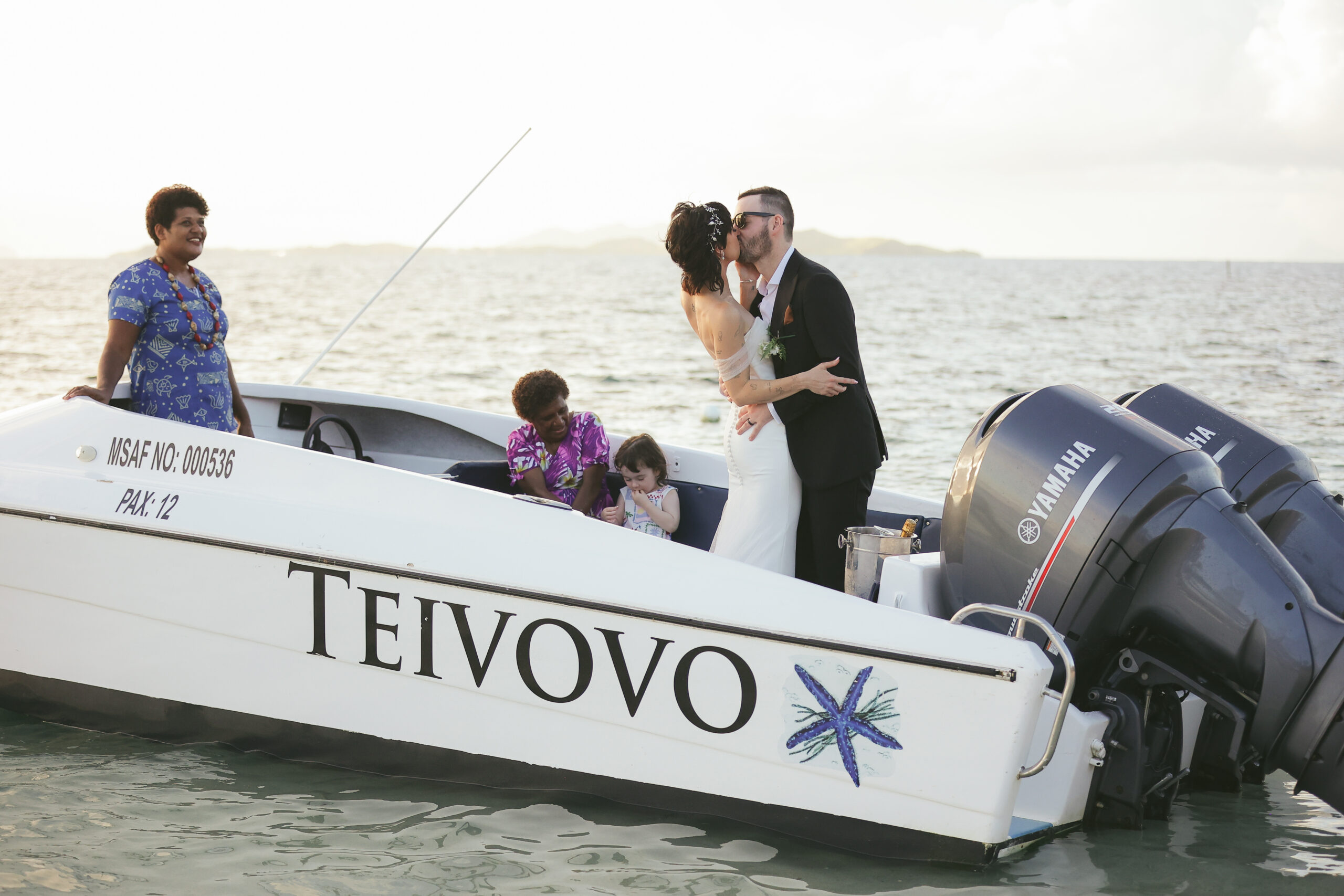 Cheer Wedding Photography at Castaway Island