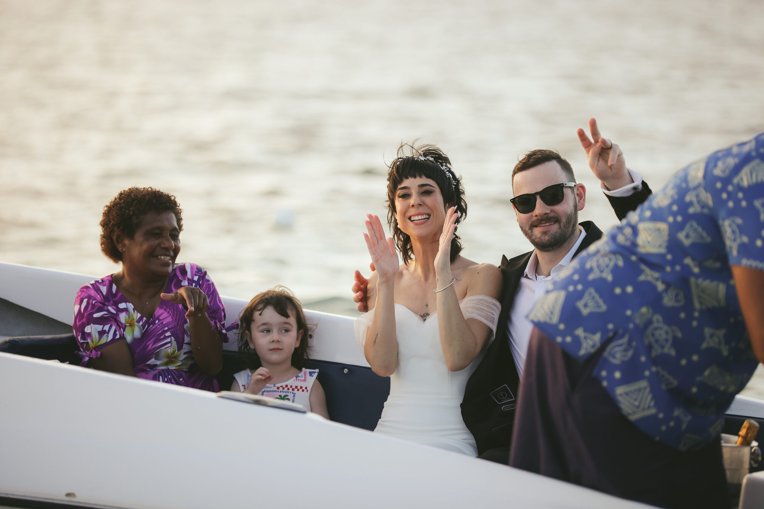 Cheer Wedding Photography at Castaway Island